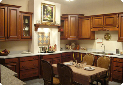 Kitchen cabinets