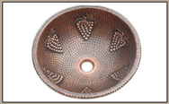 bathroom copper sinks